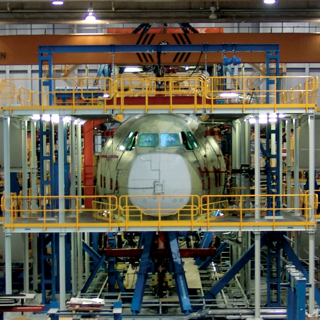 Airbus Military: Protección de artículos de prueba a gran escala