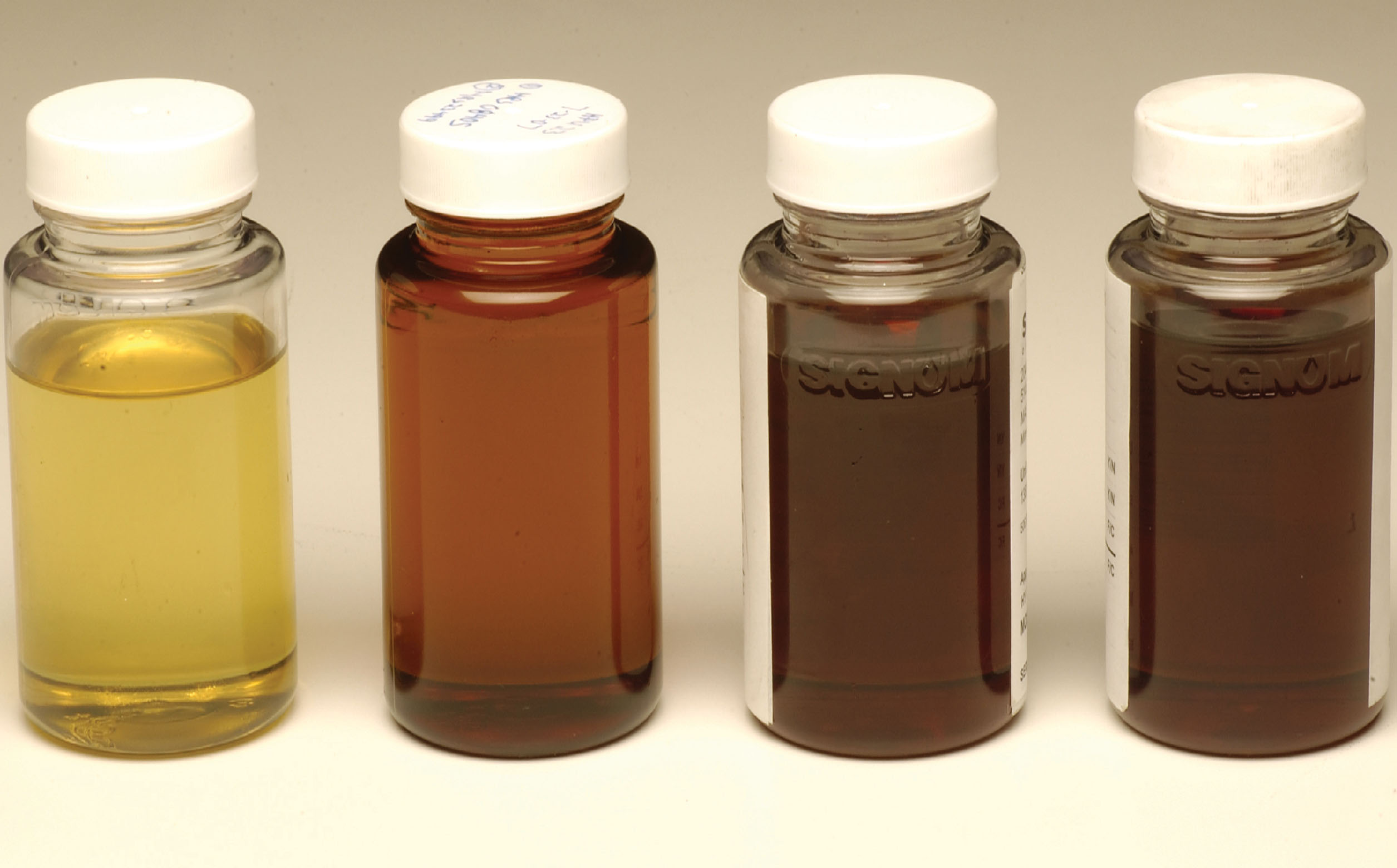 hydraulic fluid samples